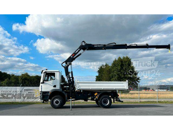 MAN - TGM 18.320 MEILLER 3 SK HIAB 138 3xhydr Funk 4x4 - Aвтокран