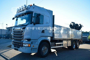 Scania - R500 V8 E5 Baustoff Fassi F235A.2.24E FUNK Lenk - Aвтокран