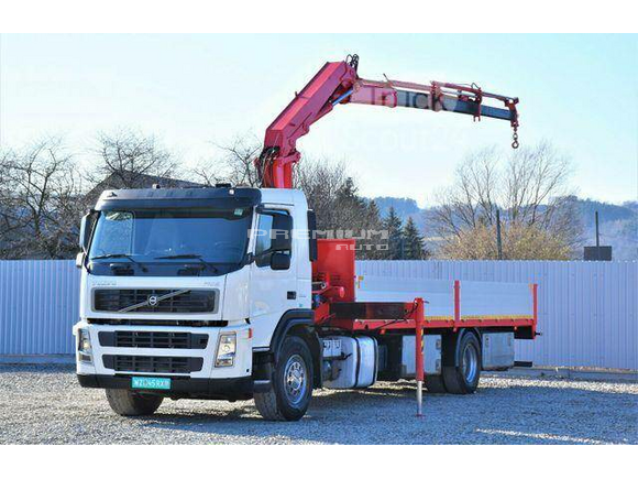 Volvo - FM 300 Pritsche 7,45m + HMF 1250 K3/FUNK - Aвтокран