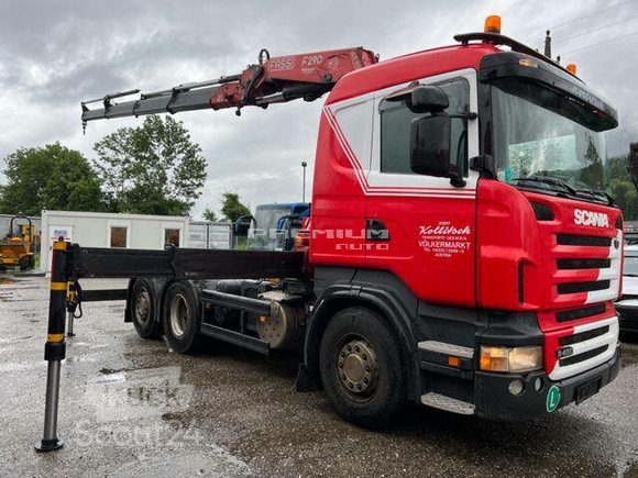 Scania - R480 LA 6X2 MNA + FASSI F 290 EURO4 - Aвтокран