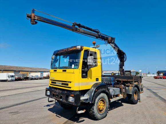 Iveco - Tector 100E21 4x4 / Crane Hiab 071 AW - Aвтокран