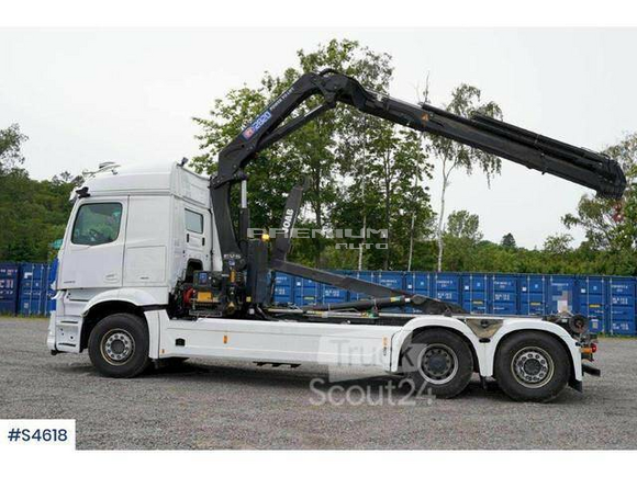 Mercedes-Benz - Arocs 2553 6x2*4 Crane truck with JOAB hook (only - Aвтокран