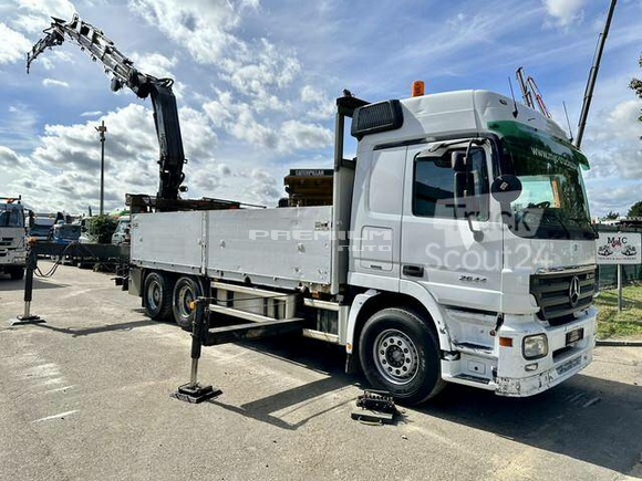 Mercedes-Benz - Actros 2644 CRANE HIAB 330 5 JIB 90 3 WINCH - Aвтокран