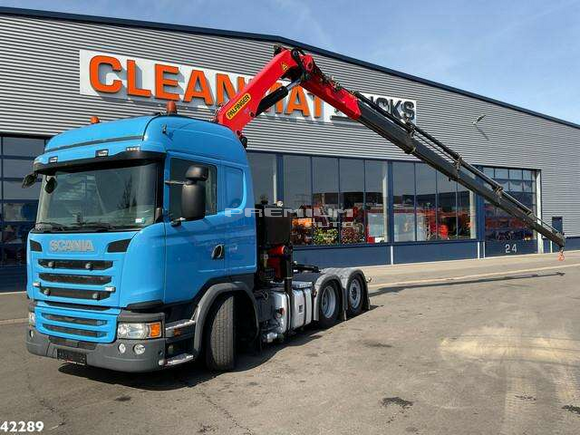 Scania - G 450 6x2 Euro 6 Palfinger 26 ton/meter laadkraan - Aвтокран