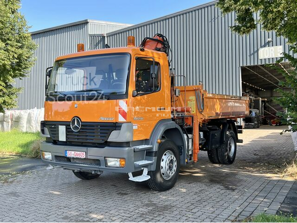 Mercedes-Benz - AXOR Kipper - Kran - ATLAS 85.2-A2 - Aвтокран