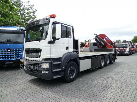 MAN - TGS 35.440 8X4 mit HMF 4020 K4 Kran - Aвтокран