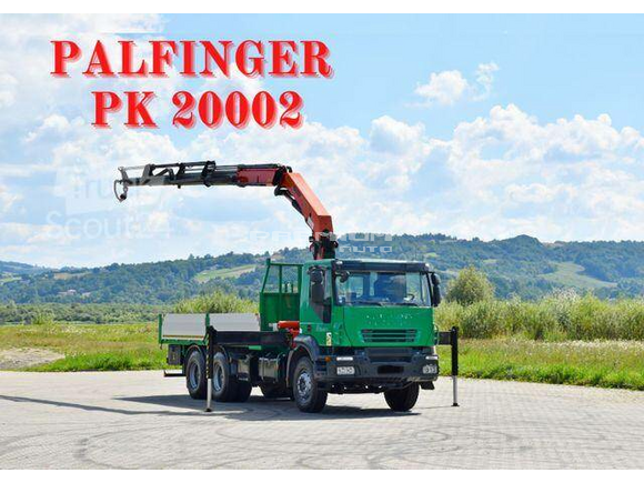 Iveco - TRAKKER 360 * Pritsche 5,80 m *PK 20002/FUNK*6x4 - Aвтокран