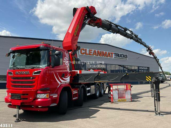 Scania - G 450 8x4 Full Steel Palfinger 200 Tonmeter laadkr - Aвтокран