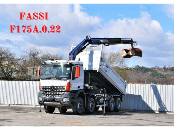 Mercedes-Benz - AROCS 4145* FASSI F175A + FUNK * 8x4 - Aвтокран