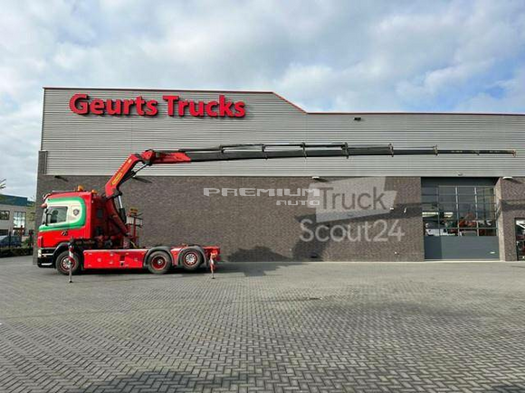 Scania - R420 6X2 TREKKER BAKWAGEN COMBI PALFINGER PK 42 - Aвтокран