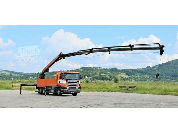 Scania - R400 Pritsche 6,80m + PK 2500 1 EL + FUNK ! - Aвтокран