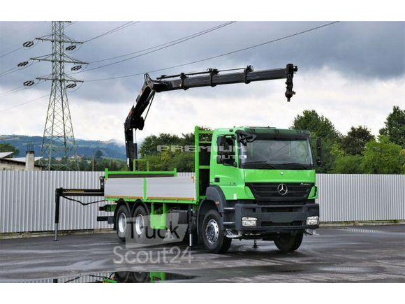 Mercedes-Benz - AXOR 2636 * HIAB 144B 3HIDUO+FUNK / 6x4 - Aвтокран