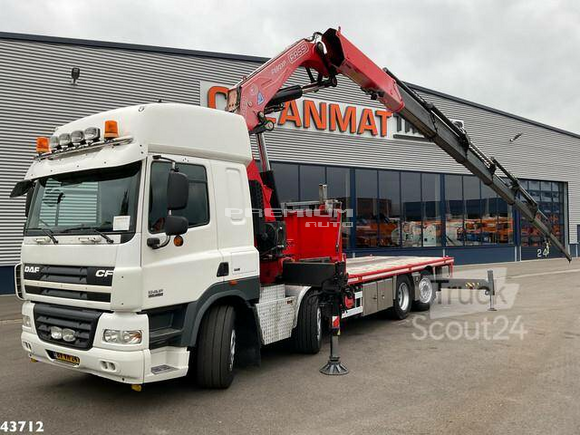 DAF - FAX 85 CF 460 Fassi 66 Tonmeter laadkraan - Aвтокран