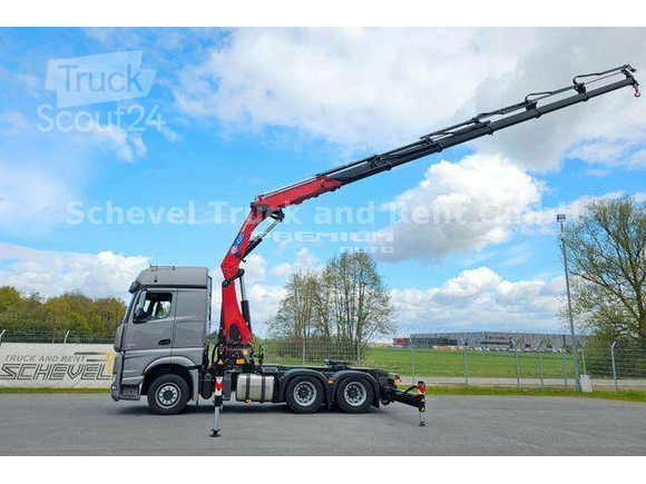 Mercedes-Benz - Arocs 5 2653 SZM mit HMF 4020 K 6 + Fly JIB K4 - Aвтокран