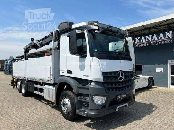 Mercedes-Benz - 2536 Arocs 6x2 Kran HIAB 166D 3 FUNK 10,3 meter - Aвтокран