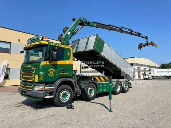 Scania - G480 8x2*4 HMF 2420 Crane - Aвтокран