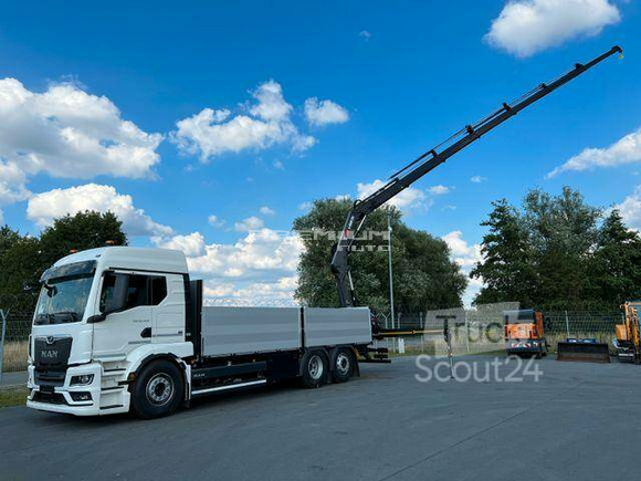 MAN - TGS 26.470 Baustoff HIAB 228 /Funk/6xhydr. - Aвтокран