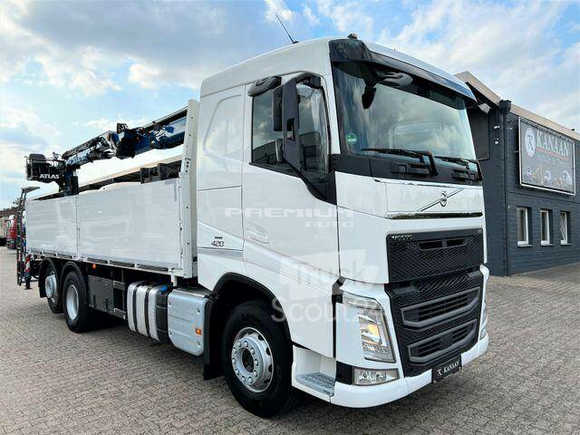 Volvo - FH 420 6x2ATLAS 165.2 Kran Vermietung mglich! - Aвтокран