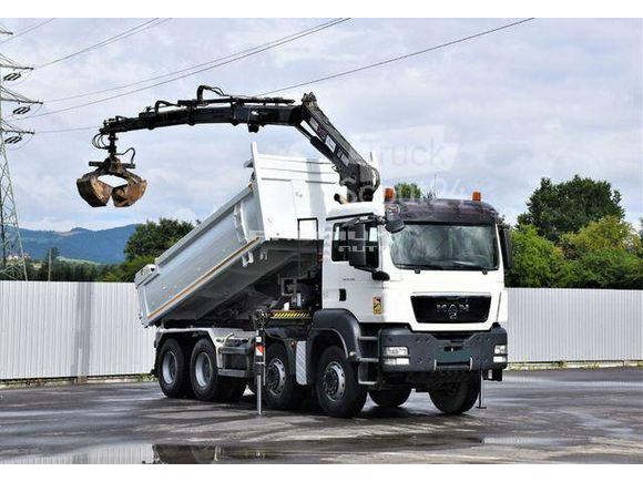 MAN - TGS 35.400 * HIAB 144B 3HIDUO/FUNK * 8x4 - Aвтокран