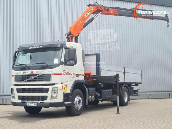 Volvo - FM 9.300 Palfinger 15 TM Kraan, Crane, Kran, Grue - Aвтокран