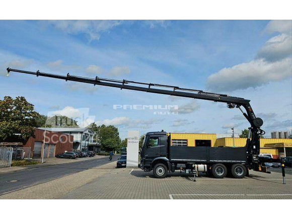 Mercedes-Benz - Arocs 2651 6x4 BL Pritsche HIAB 358E 8 Seilwinde - Aвтокран