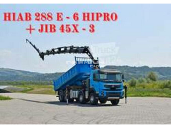 Volvo - FMX 420 *HIAB 288 E 6 HIPRO + JIB 45 X 3/FUNK - Aвтокран