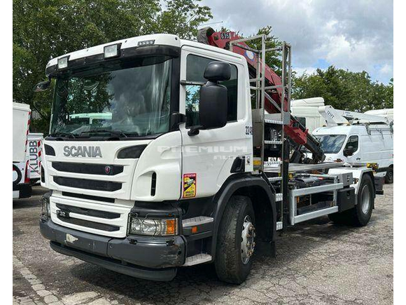 Scania - P320 Kran Kipper Retarder - Aвтокран