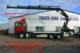 MAN - TGA 26.410 6x4 Hiab400E 4 12.5m=2.5t f.Container - Aвтокран