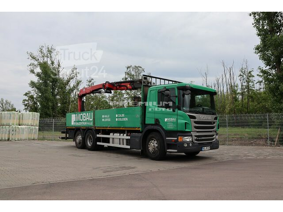 Scania - Scania P410 - Aвтокран