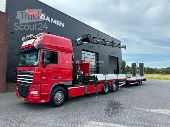 DAF - XF 105.510 6x2 Hiab 245 E 4 Tandemdieplader - Aвтокран