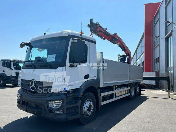 Mercedes-Benz - ACTROS 2546 BL 6X2/KRAN PALFINGER PK18.001 - Aвтокран