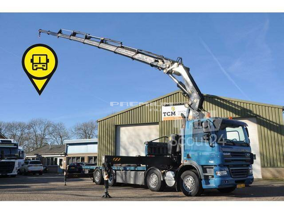 DAF - CF 85 CF 85.410. 8X2 FASSI 80 T/M.NL TRUCK - Aвтокран