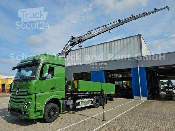 Mercedes-Benz - Actros 2548 L 6x2 4 Pritsche HIAB X HiDuo 228E 6 - Aвтокран