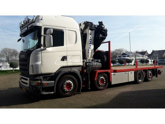 Scania - R420 R420 8x2 met 60 ton HMF ODIN 7x extandable R - Aвтокран