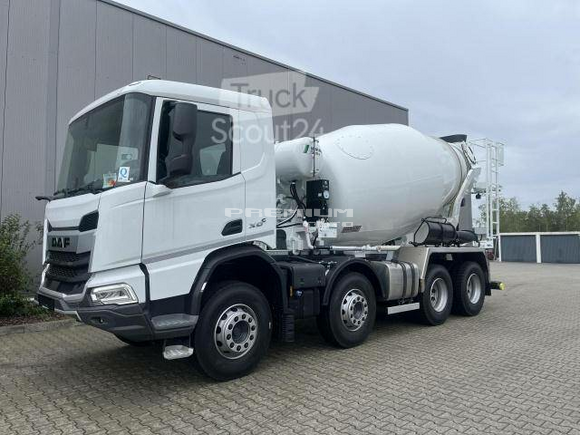 DAF - XDc 410 FAD Transportbetonmischer 9m Stetter - Бетономешалка