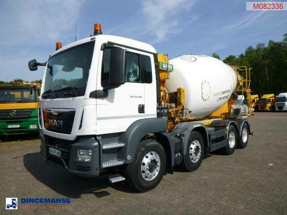 MAN - TGS 32.360 8X4 Euro 6 Imer concrete mixer 9 m3 - Бетономешалка