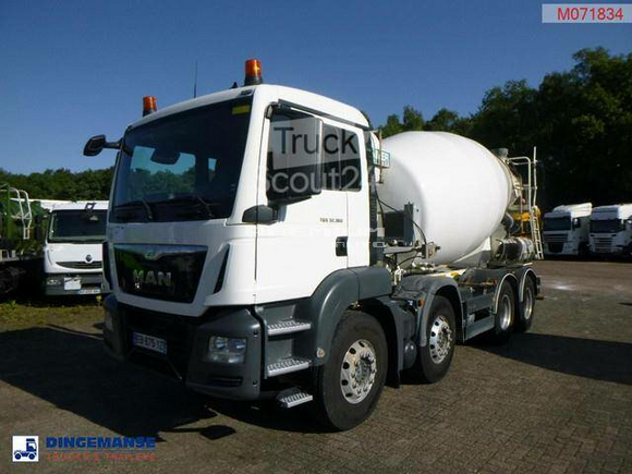 MAN - TGS 32.360 8X4 Euro 6 Imer concrete mixer 9 m3 - Бетономешалка