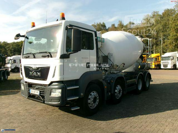 MAN - TGS 32.360 8X4 Euro 6 Imer concrete mixer 9 m3 - Бетономешалка