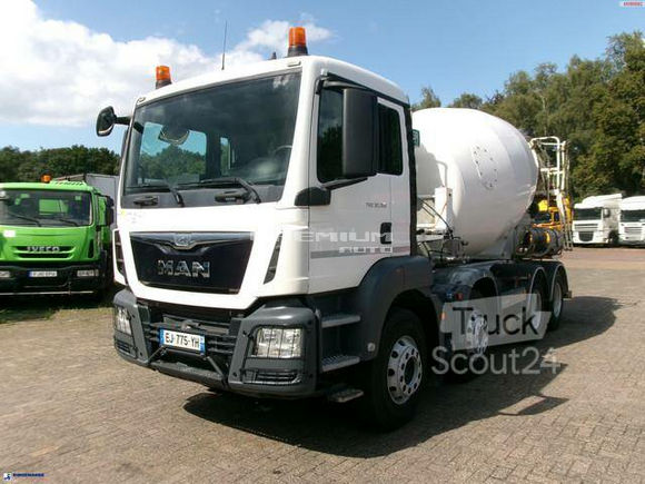 MAN - TGS 32.360 8X4 Euro 6 Imer concrete mixer 9 m3 - Бетономешалка