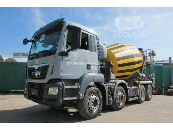 MAN - TGS 32.400 8x4 BB STETTER 9 m Nr.: 390 - Бетономешалка