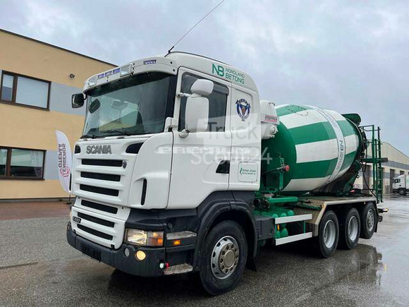 Scania - R480 8x4*4 EURO 4 RETARDER MIXER 9 m3 - Бетономешалка