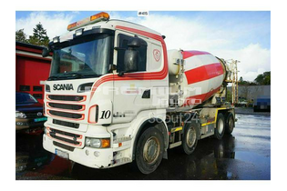 Scania - R500 8x2 Intermix concrete mixer. Low mileage! - Бетономешалка
