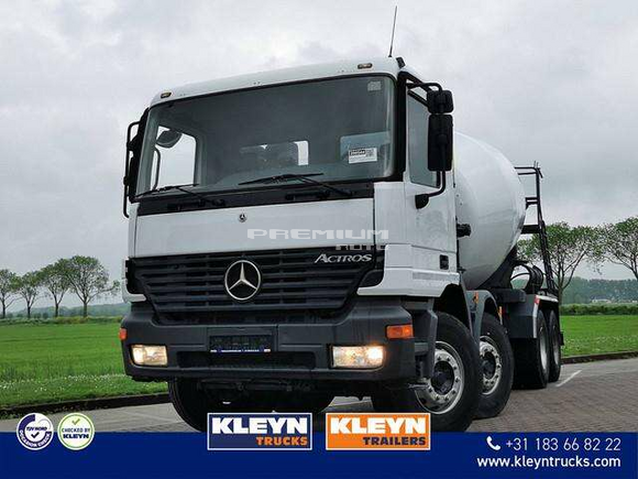 Mercedes-Benz - ACTROS 3235 8x4 steel 9m3 mixer - Бетономешалка