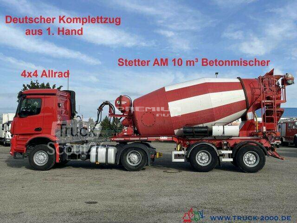 Mercedes-Benz - Arocs 2051 4x4 HAD Stetter 10 m Betonmischer - Бетономешалка