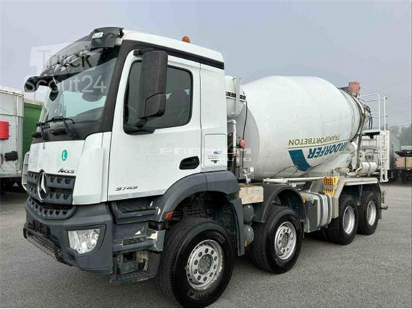 Mercedes-Benz - AROCS 3743, 8X4 BETONMISCHER ,EURO 6 , 9 M LIEBHERR MISCHER - Бетономешалка