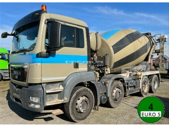 MAN - TGS 35.360 8x4 BB STETTER Betonmischer - Бетономешалка