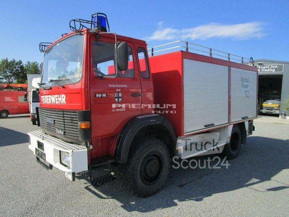 Iveco - 75 16AW Allrad 4x4 Feuerwehr+1 Hand+Pumpe* - Фургон