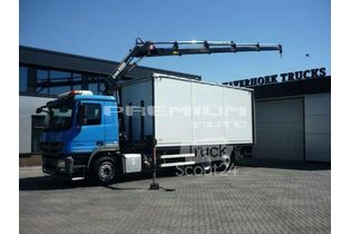 Mercedes-Benz - Actros 2541 Closedbox Sliding roof and Hiab 166 4 - Фургон