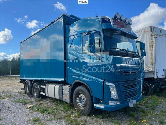 Volvo - Fh 540 truck w/ hydraulic roof and side opening WA - Фургон