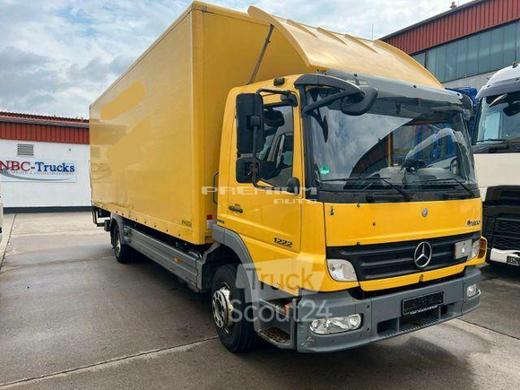 Mercedes-Benz - ATEGO 1222 L * KOFFER * EURO 5 * KLIMA *LBW* TV - Фургон